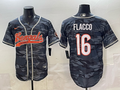 Men's Cincinnati Bengals Joe Flacco Grey Camouflage Team Game Jersey