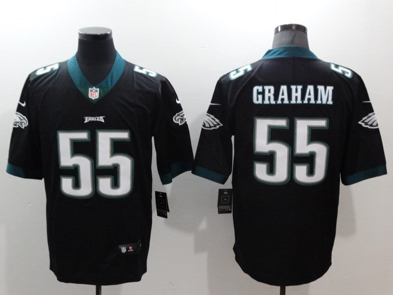 Men's Philadelphia Eagles Brandon Graham Black Game Jersey