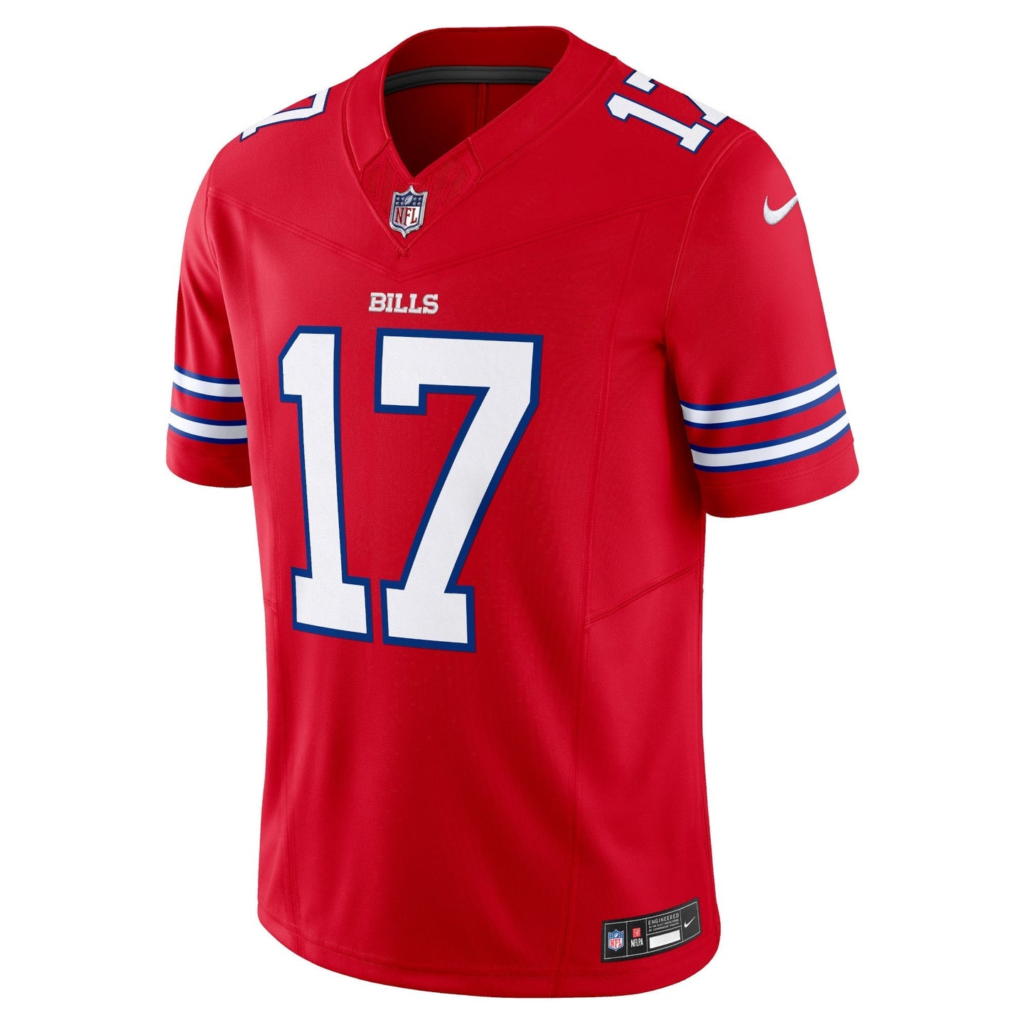 Buffalo Bills Josh Allen Red Vapor F.U.S.E. Limited Jersey