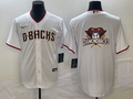 Men's Arizona Diamondbacks White Replica Team Jersey1