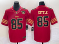 Men's San Francisco 49ers George Kittle Scarlet Vapor F.U.S.E. Limited Jersey