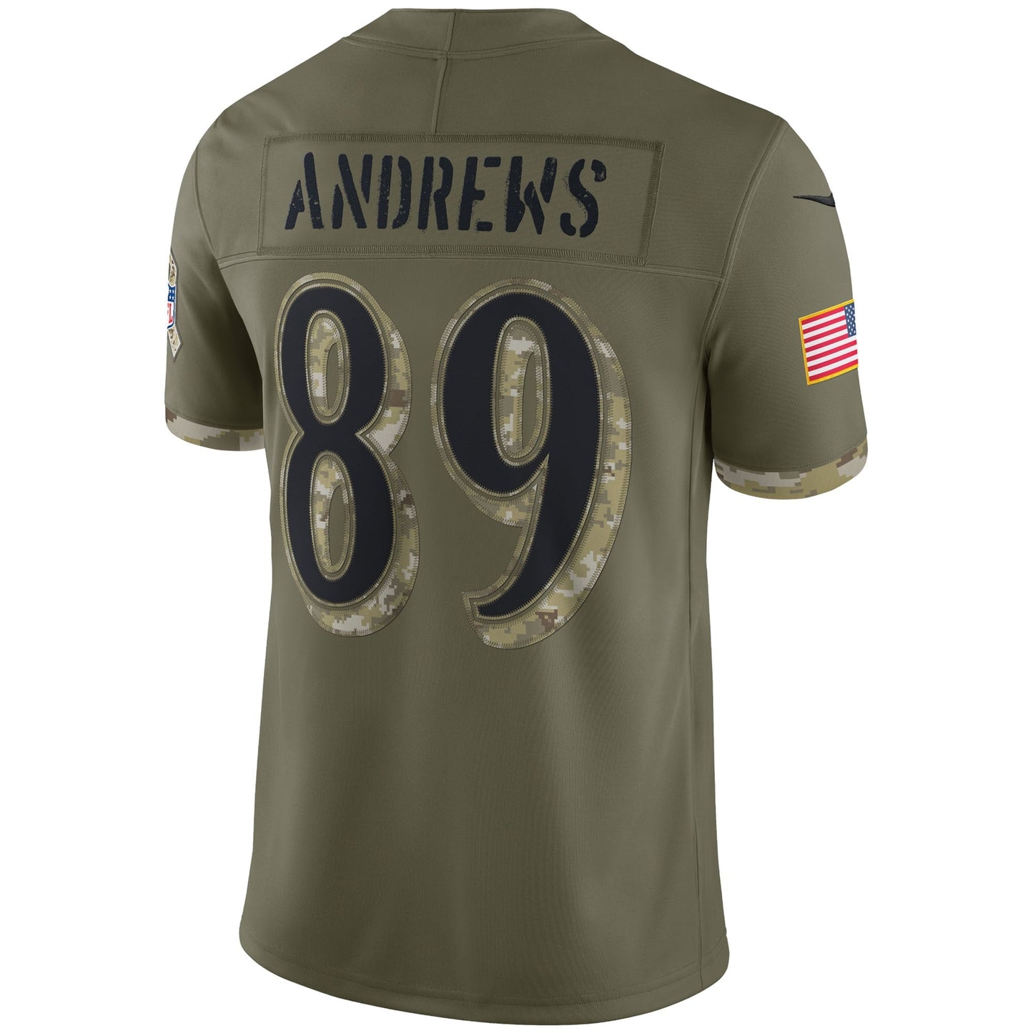 Mark Andrews Baltimore Ravens  2022 Salute To Service Limited Jersey - Olive