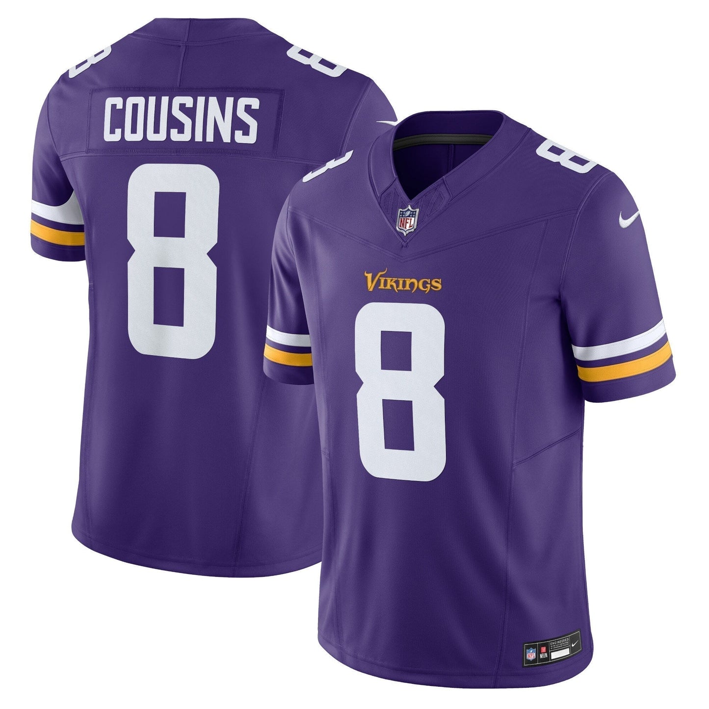 Kirk Cousins Minnesota Vikings  Vapor F.U.S.E. Limited Jersey - Purple