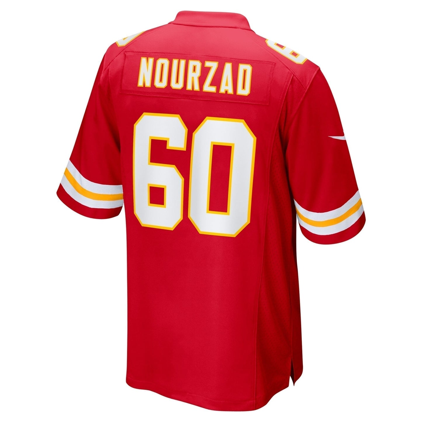 Hunter Nourzad Kansas City Chiefs   Game Jersey -  Red