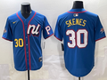 Men's National League Paul Skenes #30 Blue 2025 All-Star Edition Limited Player Jersey
