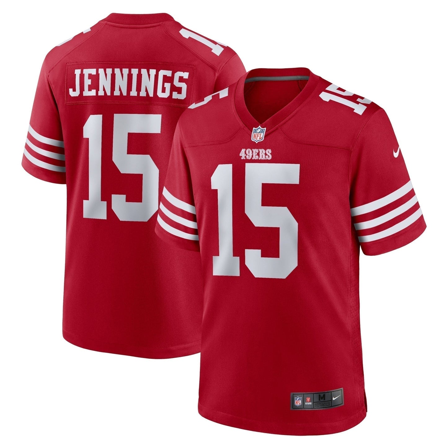 Jauan Jennings San Francisco 49ers   Game Jersey -  Scarlet