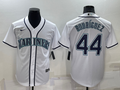 Men's Seattle Mariners Julio Rodriguez White Replica Baseball Jersey