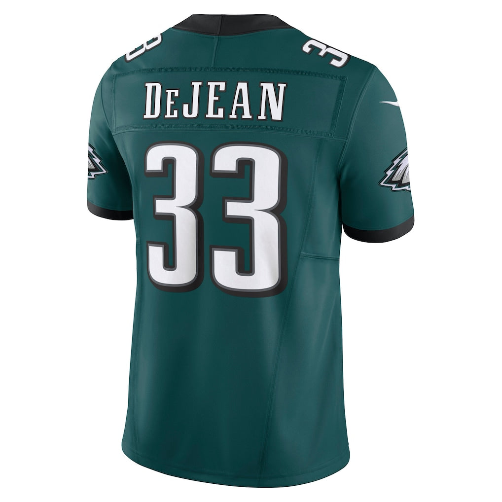 P.Eagles #33 Cooper DeJean Midnight Green Team Vapor F.U.S.E. Limited Jersey