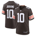Cleveland Browns Quinshon Judkins  Brown 2025  Draft Game Jersey