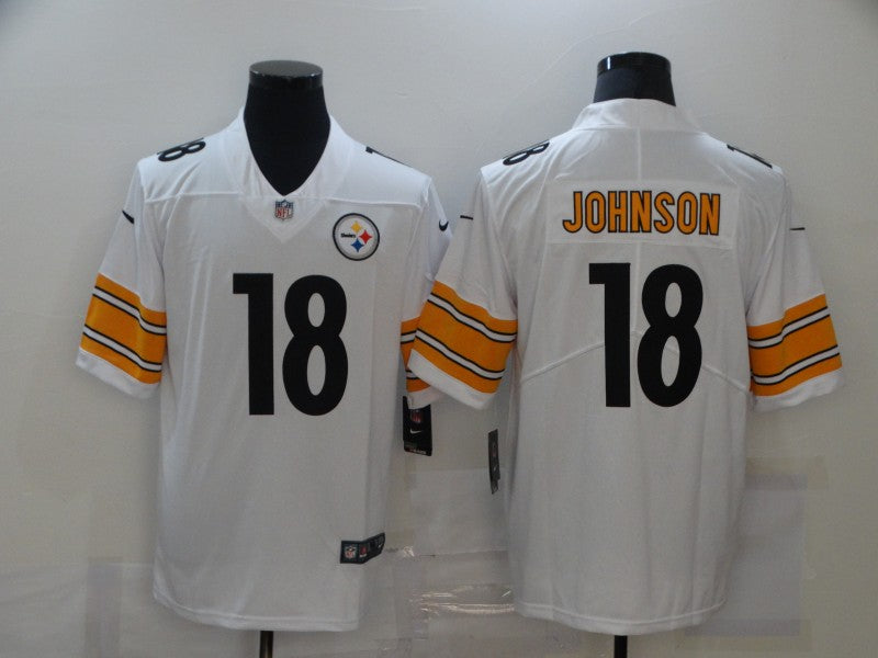 Men's Pittsburgh Steelers Diontae Johnson White Game Jersey