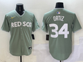 Men's Boston Red Sox David Ortiz Gray 2025 City Connect Limited Retired Player Jersey