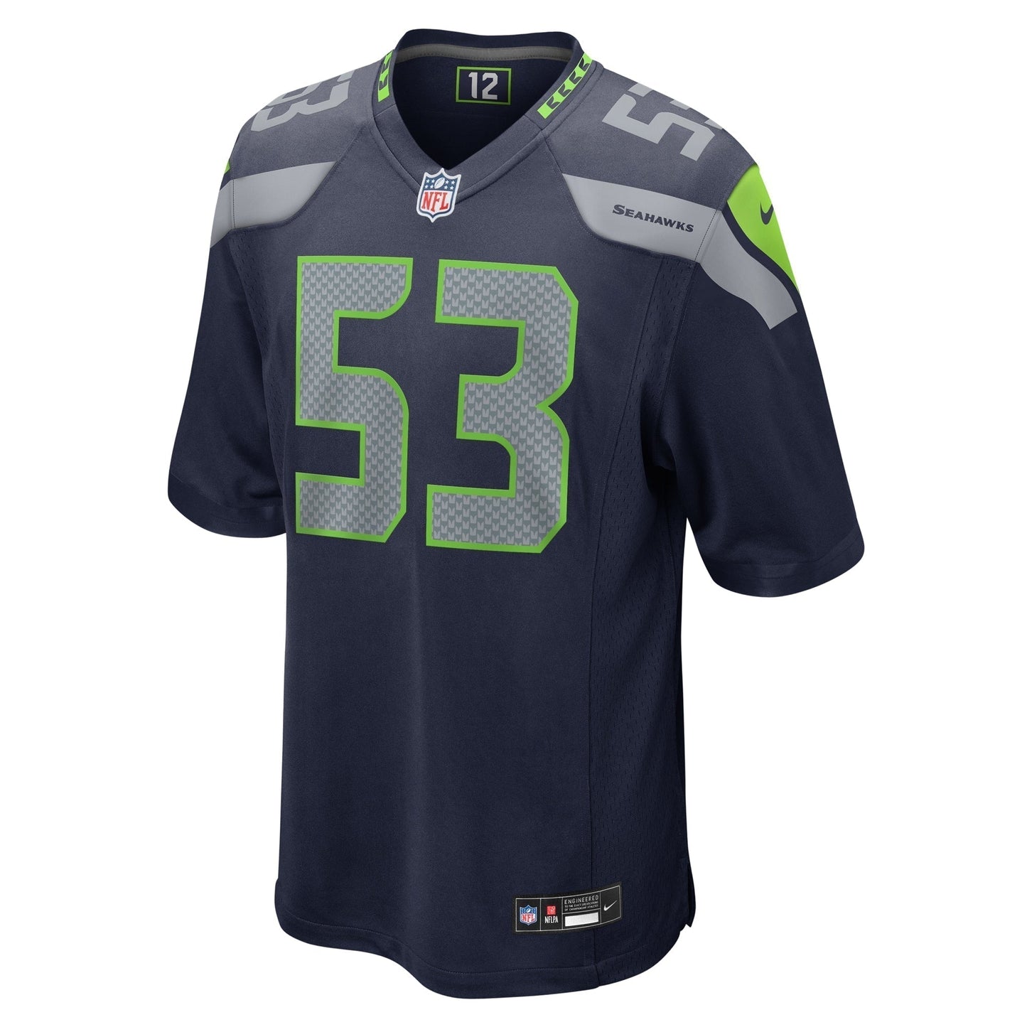 Boye Mafe Seattle Seahawks   Game Jersey -  College Navy