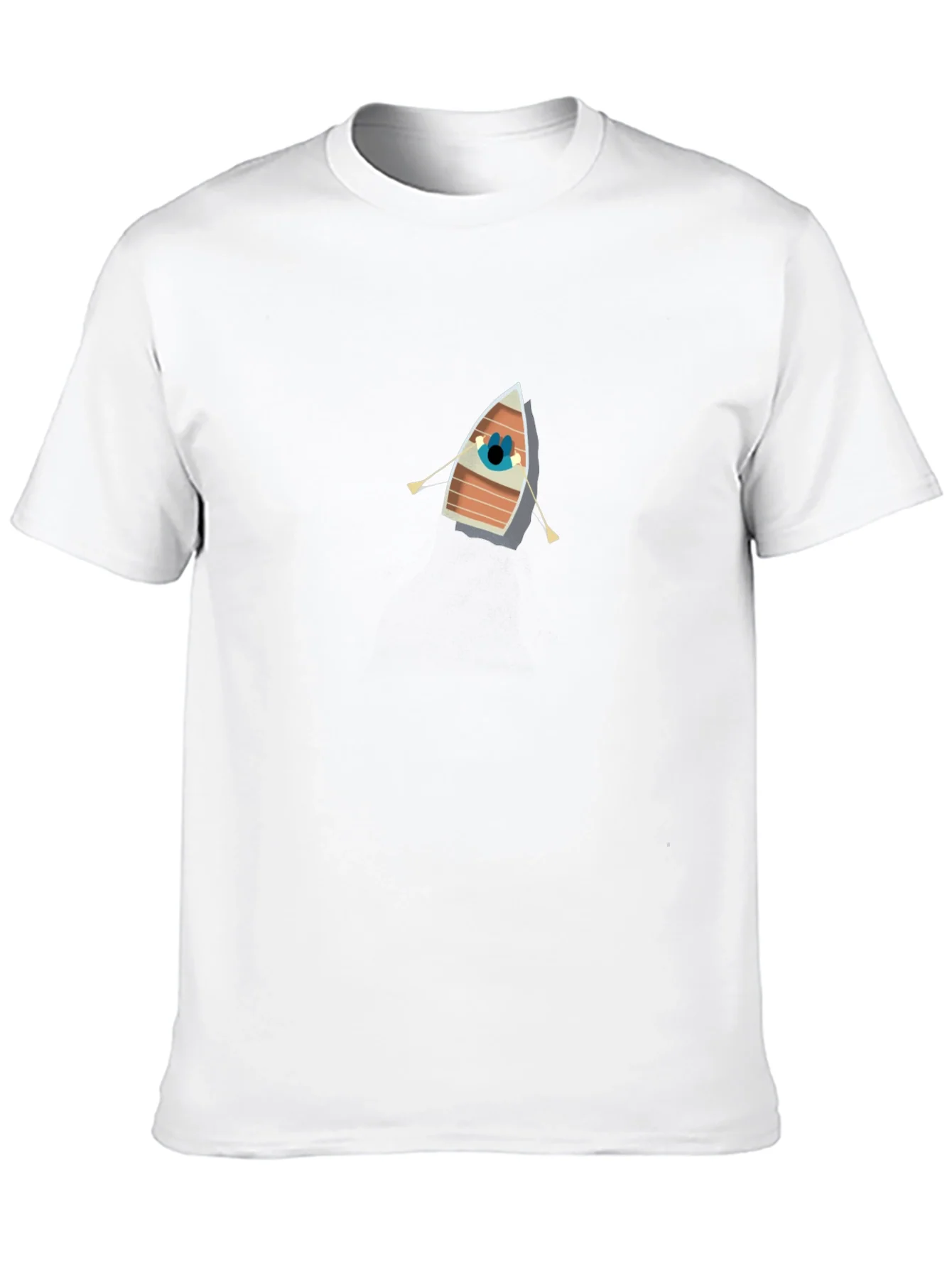 Rowboat Graphic Black Tee