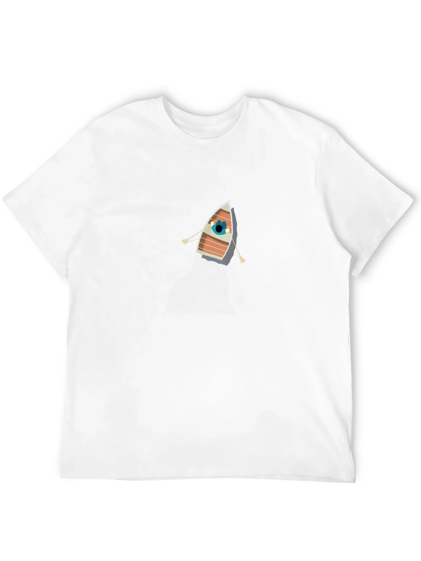 Rowboat Graphic Black Tee