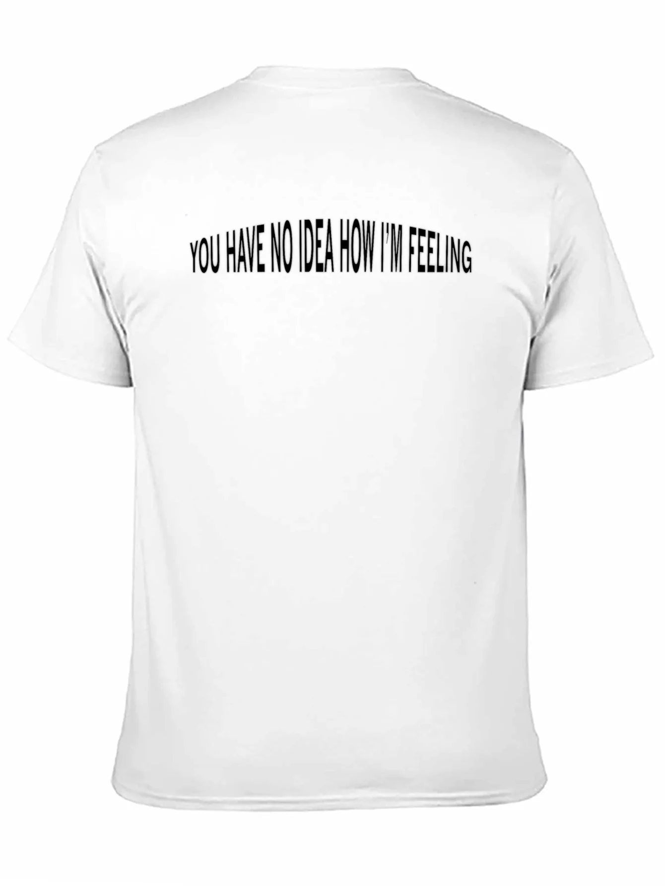 Expressive Black Tee: You Have No Idea