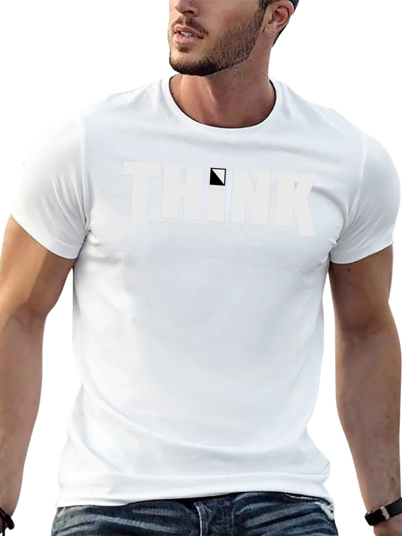 THINK Graphic T-Shirt - Robert Anthony Hubbell Design