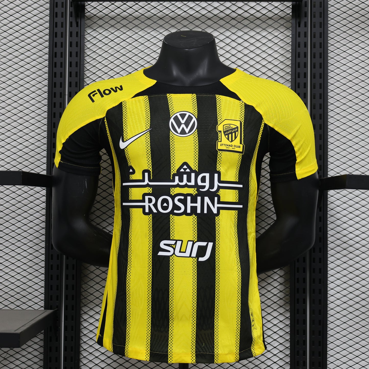 2026 Jeddah Union Yellow Home Player Version Jersey