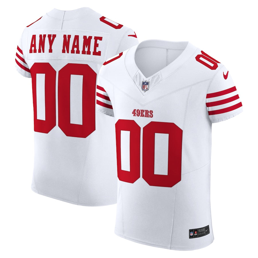 Men's  Scarlet San Francisco 49ers Vapor F.U.S.E. Elite Custom Jersey