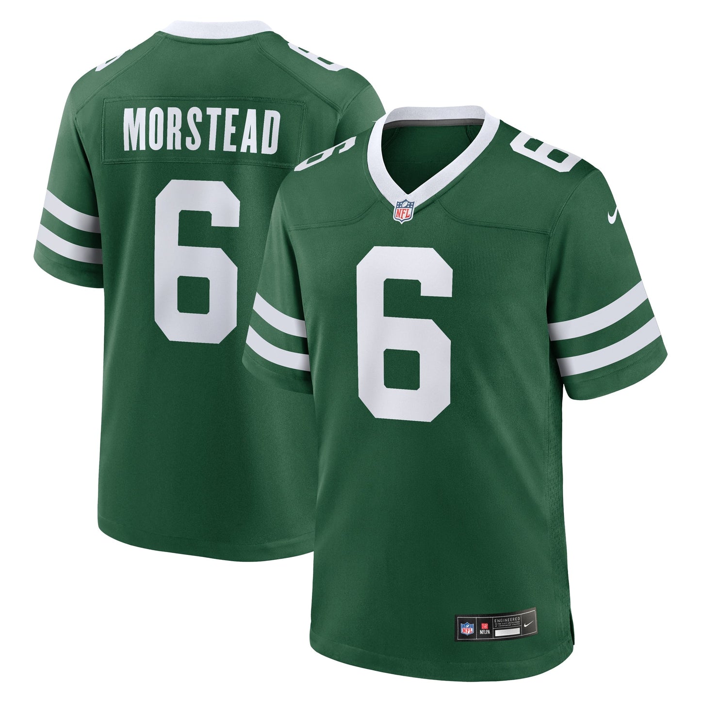 Thomas Morstead New York Jets  Team Game Jersey - Legacy Green