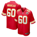 Hunter Nourzad Kansas City Chiefs   Game Jersey -  Red