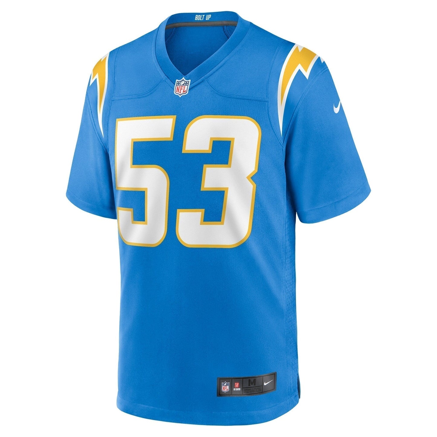 Chris Collins Los Angeles Chargers  Team Game Jersey -  Powder Blue