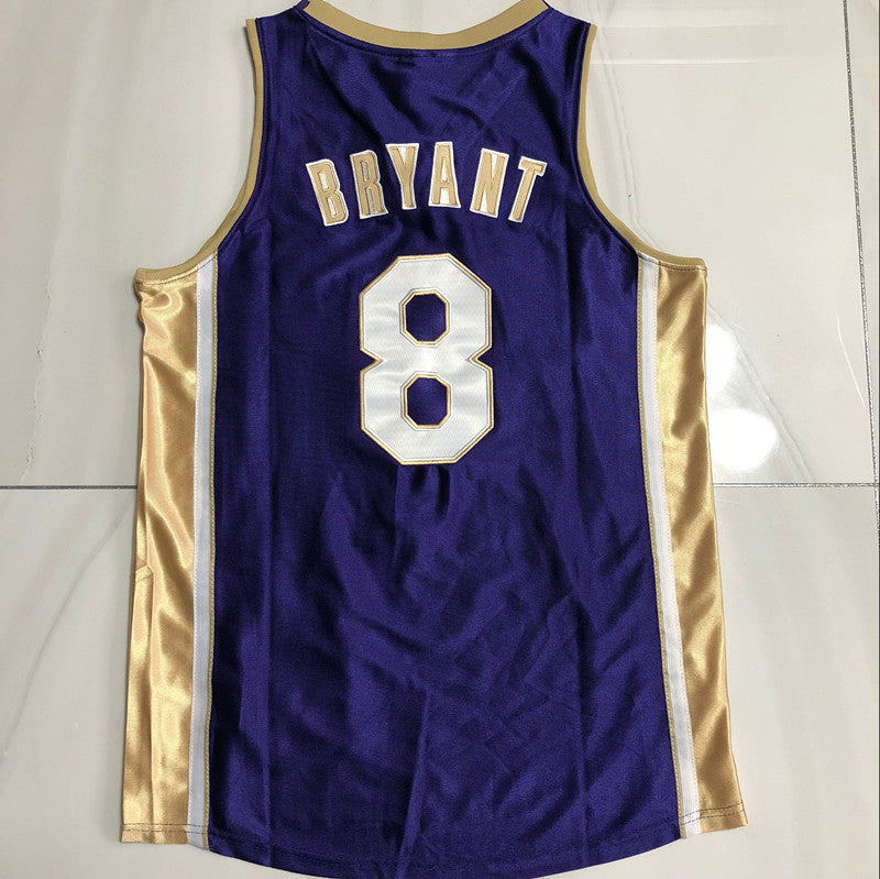 Kobe Bryant 2020 Hall of Fame Purple Fully Embroidered 8# Jersey