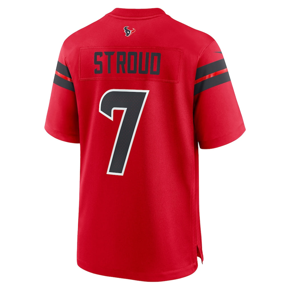 H.Texans #7 C.J. Stroud Red Alternate Game Jersey