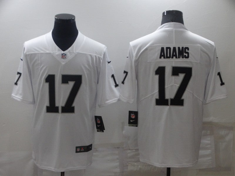 Men's Las Vegas Raiders Davante Adams White Game Player Jersey