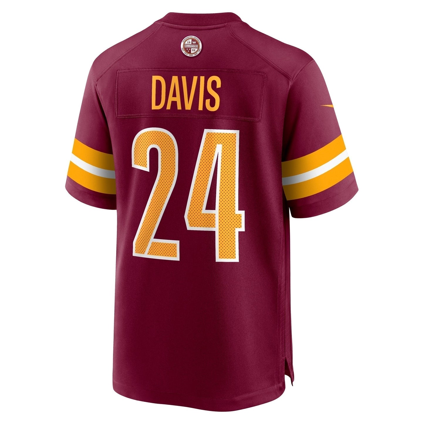 Michael Davis Washington Commanders   Game Jersey -  Burgundy