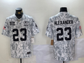 Men's Green Bay Packers Jaire Alexander Arctic Camo 2024 Salute to Service Limited Jersey