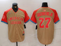 Men's American League Vladimir Guerrero Jr. Cream 2024 MLB All-Star Game Limited Player Jersey