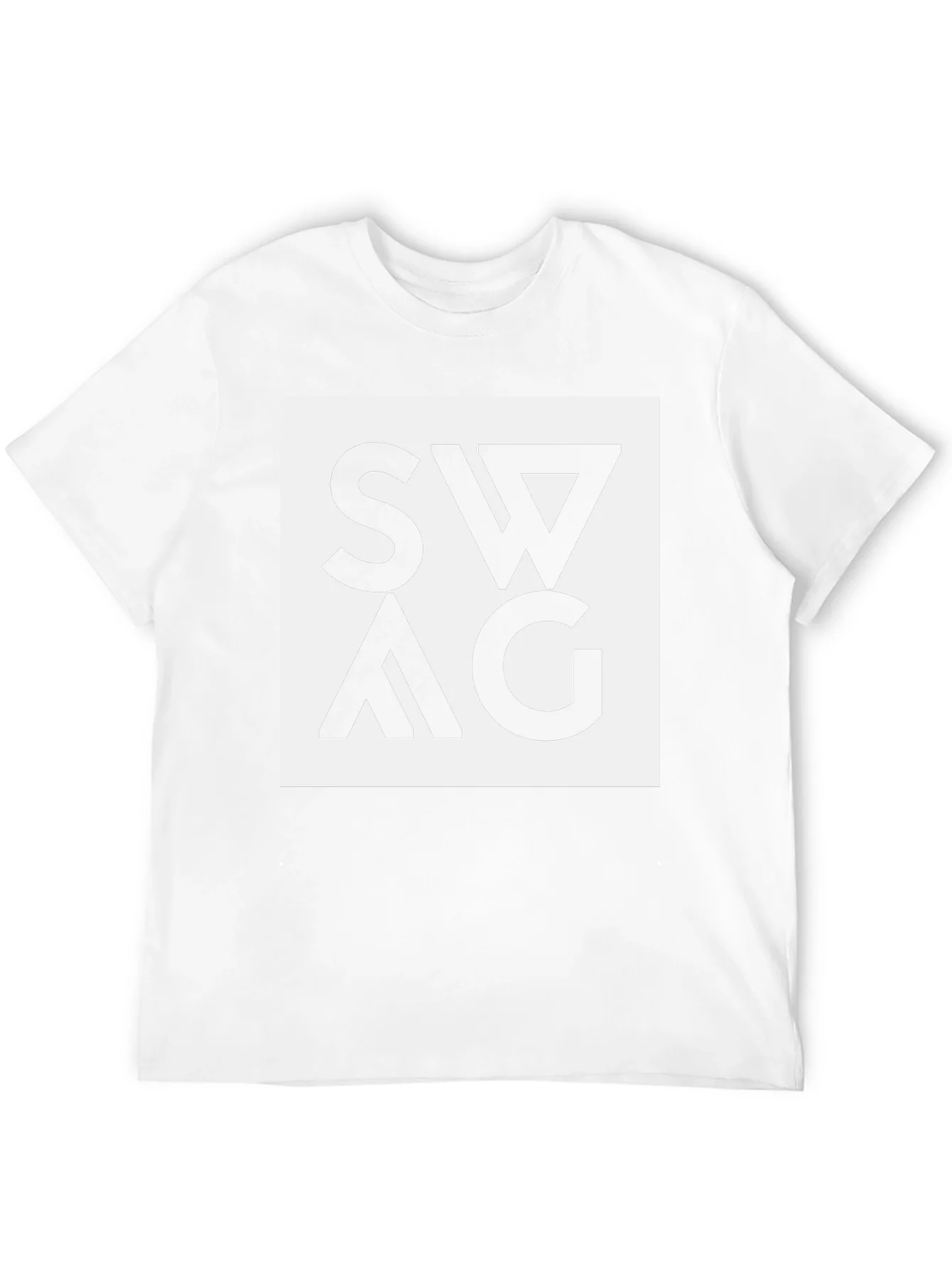 Swag Graphic Tee - Black Cotton Blend