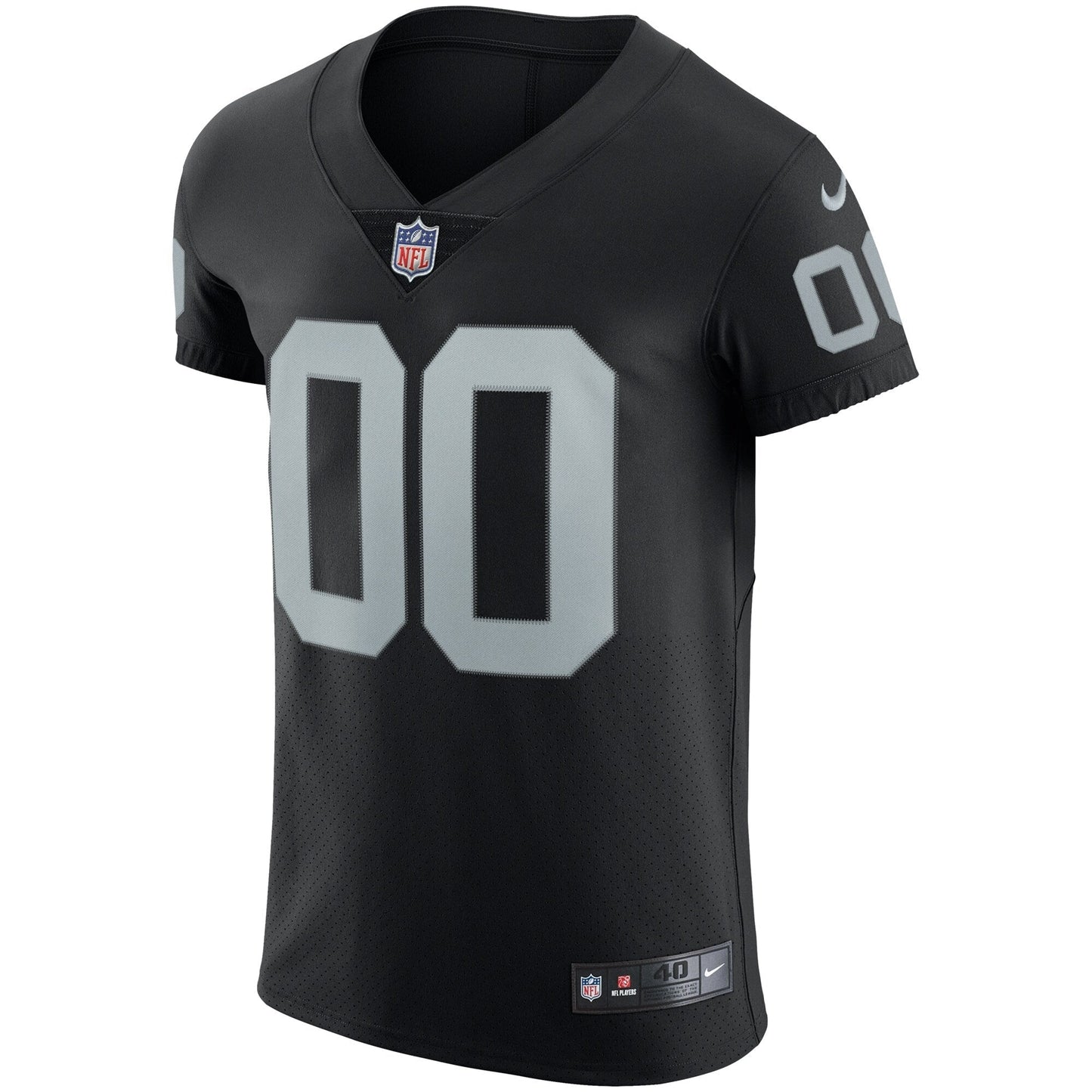 Las Vegas Raiders Black Vapor Untouchable Custom Elite Jersey