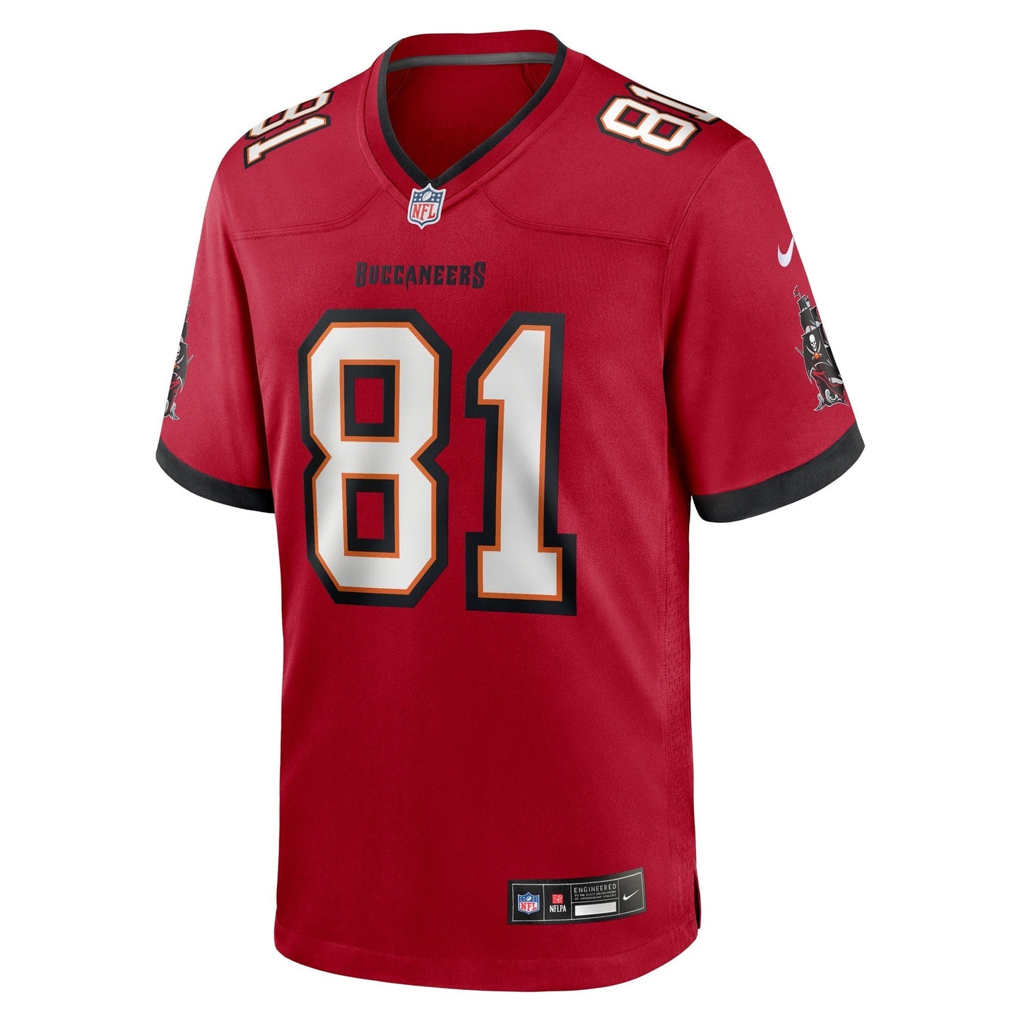 Tampa Bay Buccaneers Ryan Miller Red Team Game Jersey