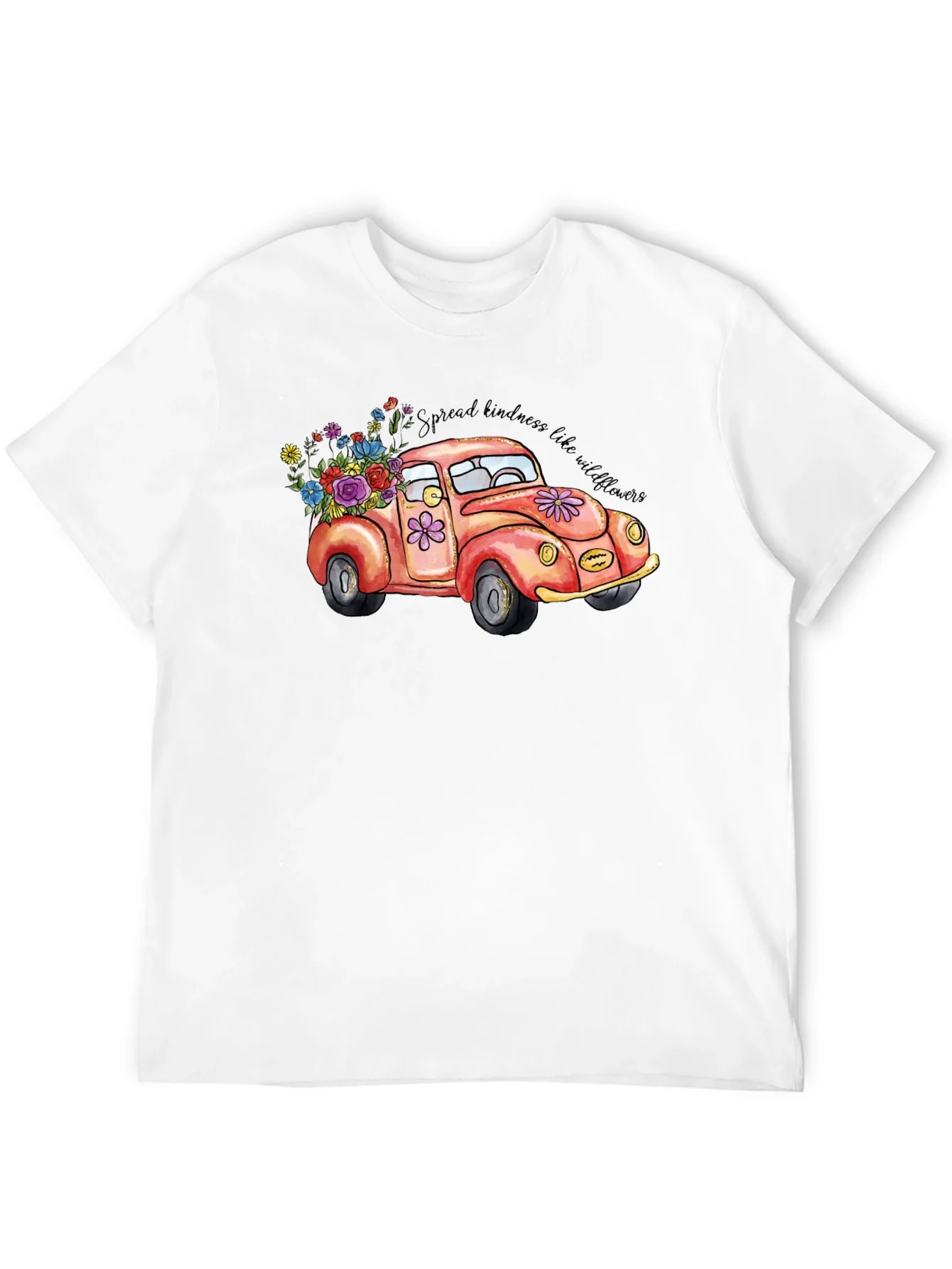 Kindness Car Graphic Tee - Black