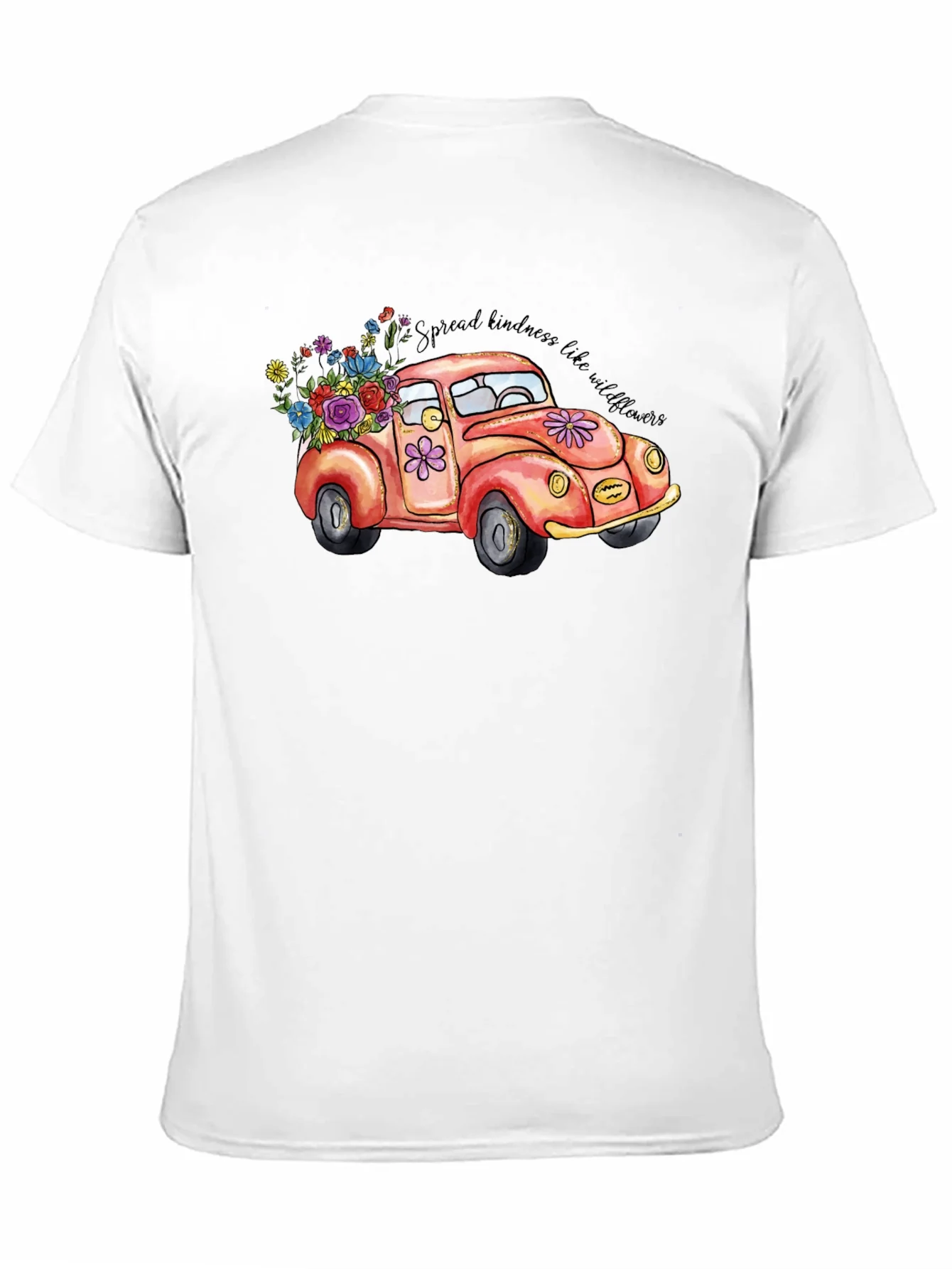 Kindness Car Graphic Tee - Black