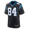 Carolina Panthers Mitchell Evans Black Team Game Jersey