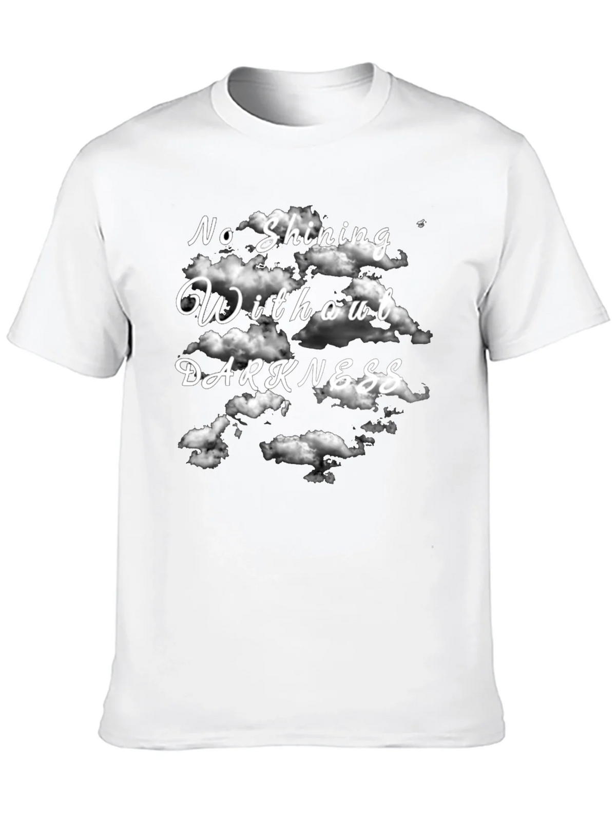 Inspirational Cloud Graphic T-Shirt