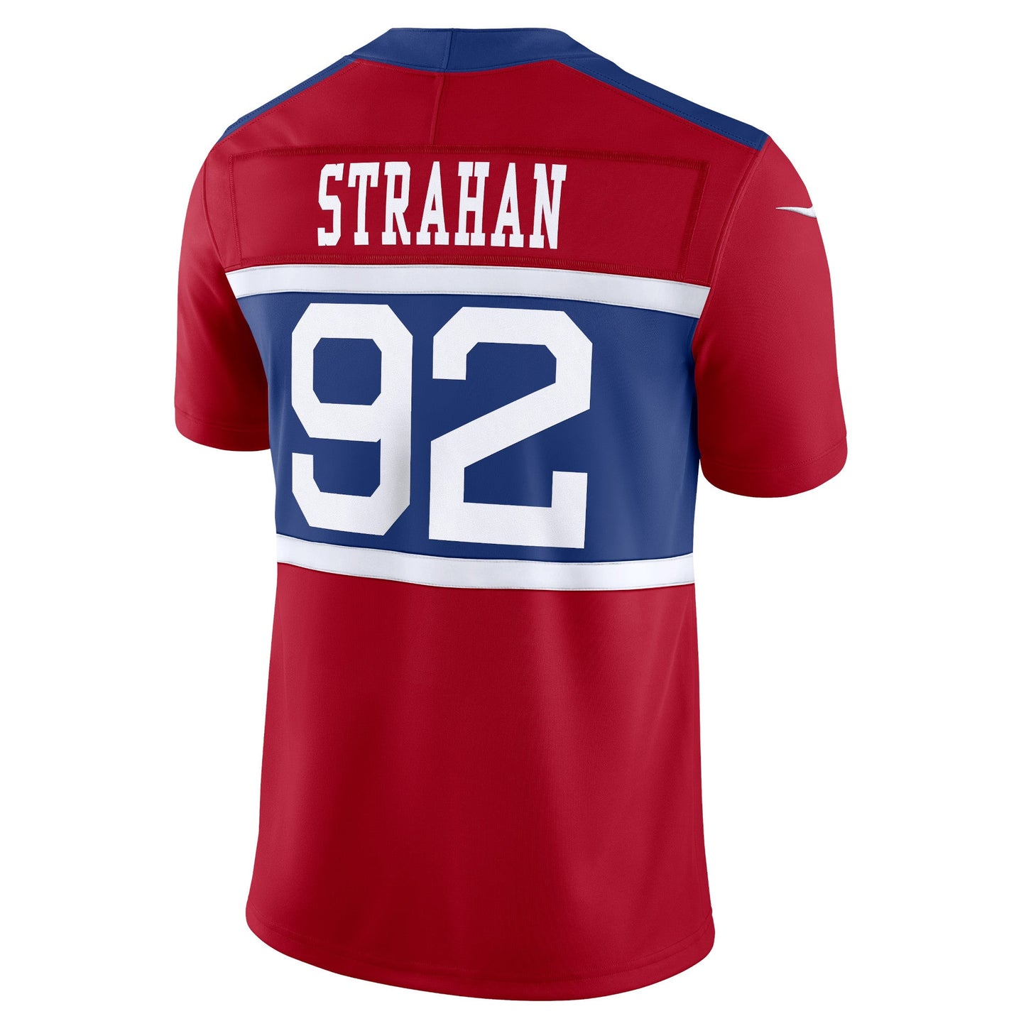 New York Giants Michael Strahan Century Red Alternate Vapor F.U.S.E. Retired Player Limited Jersey