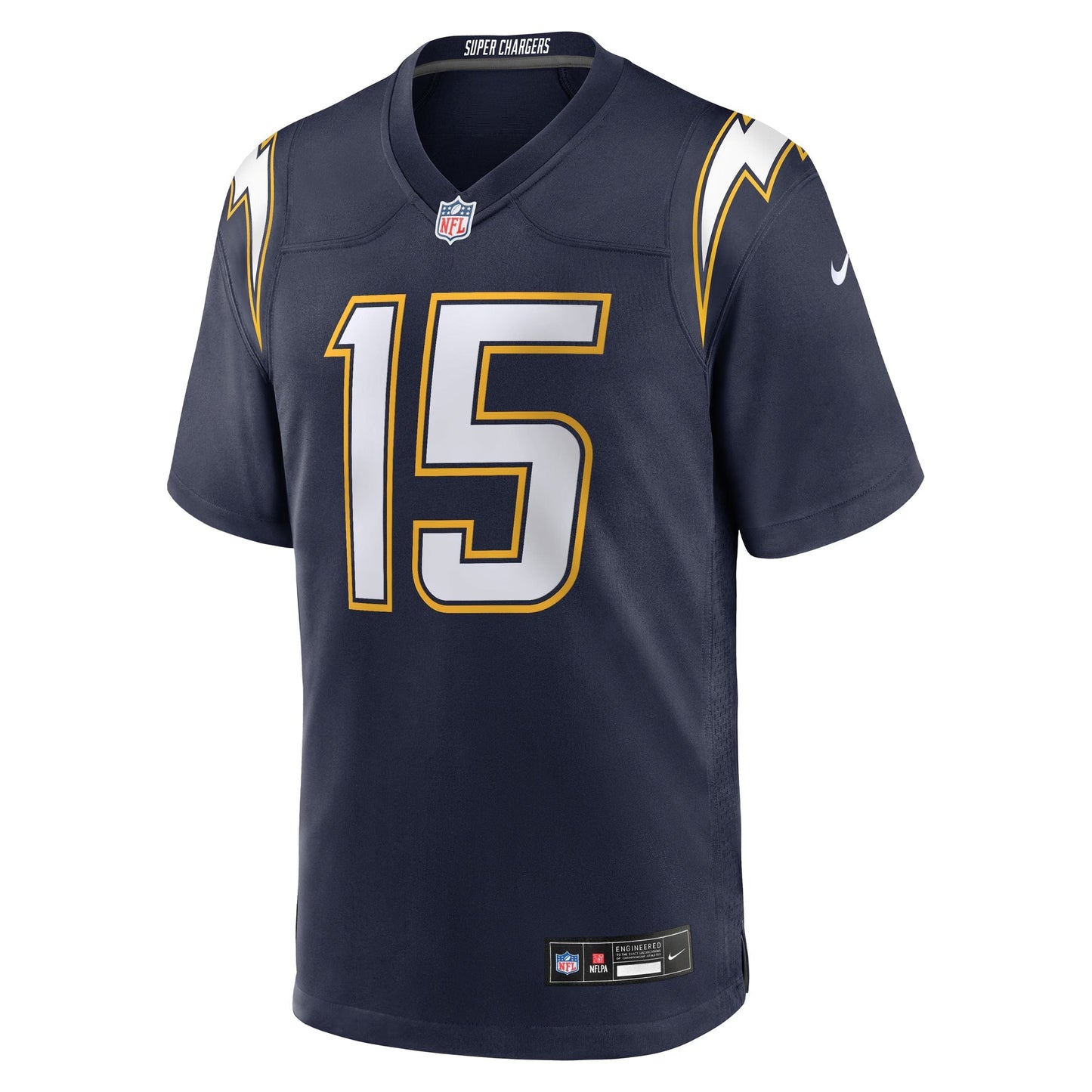 Los Angeles Chargers Ladd McConkey Navy Alternate Super Chargers Game Player Jersey