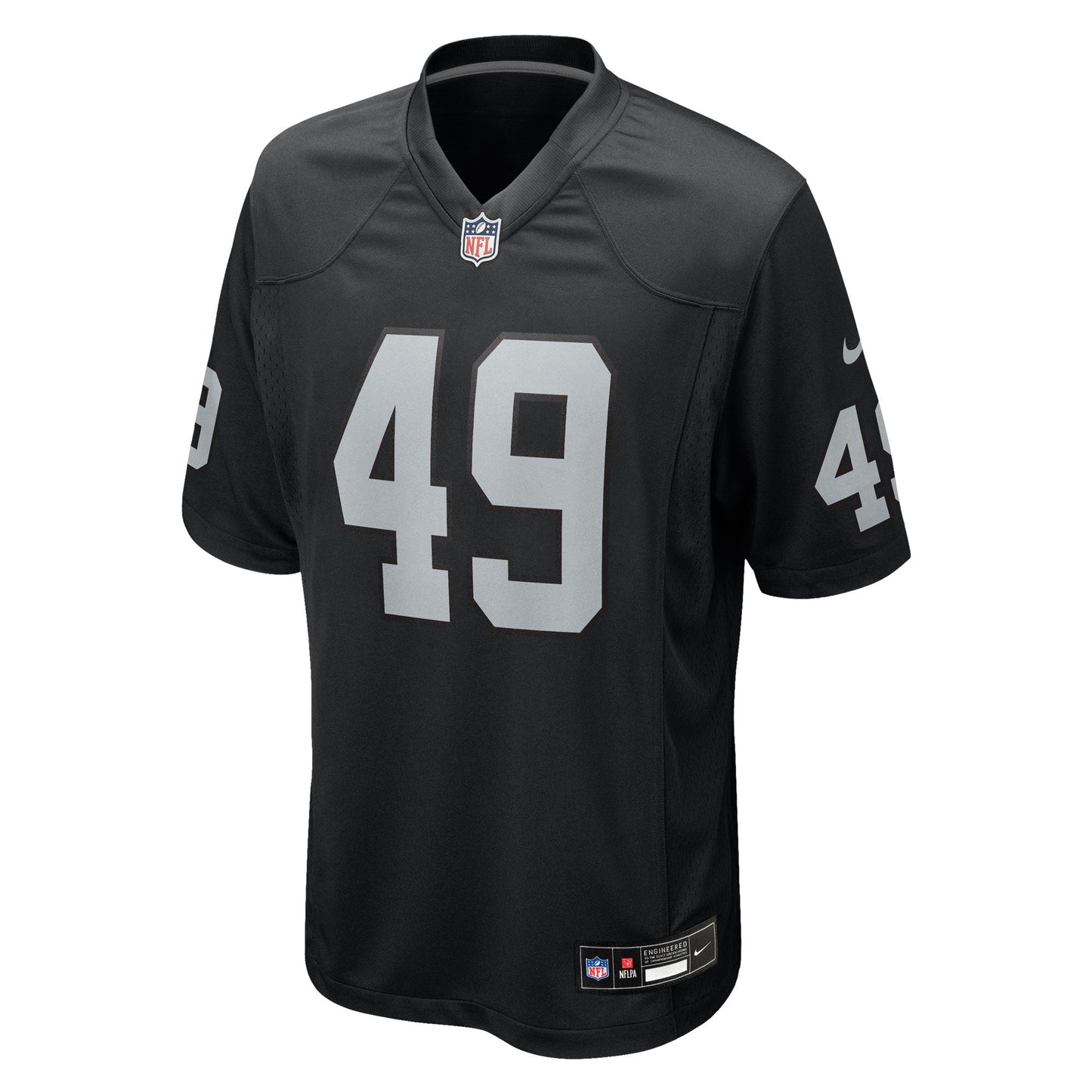 Las Vegas Raiders Charles Snowden Black Team Game Jersey