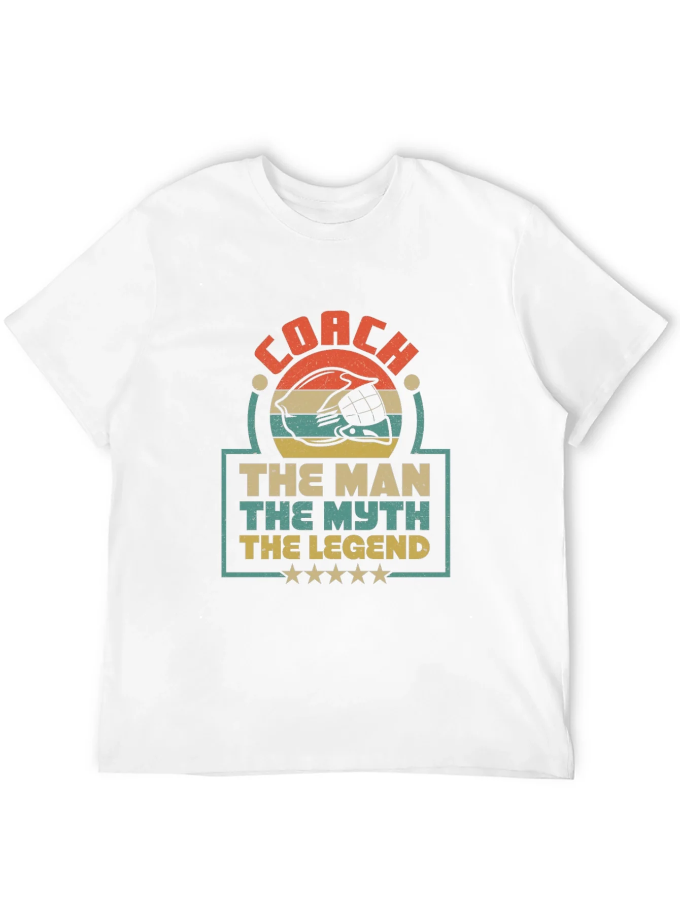 Coach The Man The Myth The Legend Graphic T-Shirt
