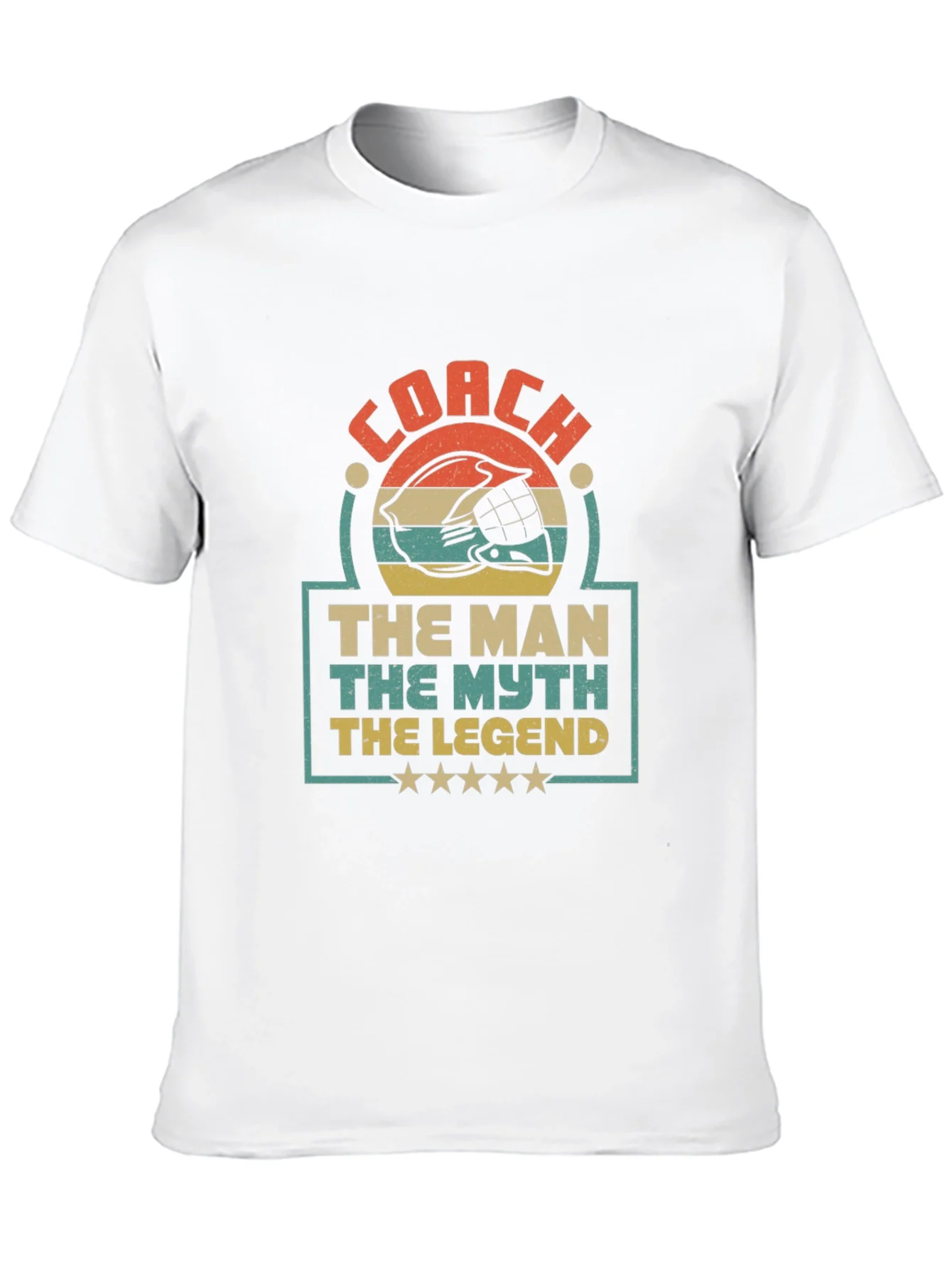 Coach The Man The Myth The Legend Graphic T-Shirt