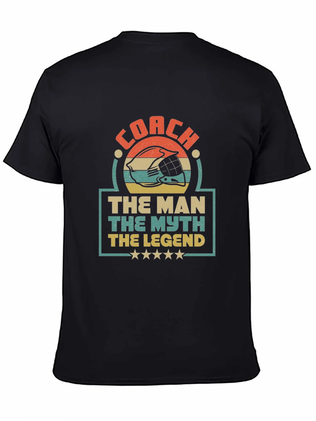 Coach The Man The Myth The Legend Graphic T-Shirt