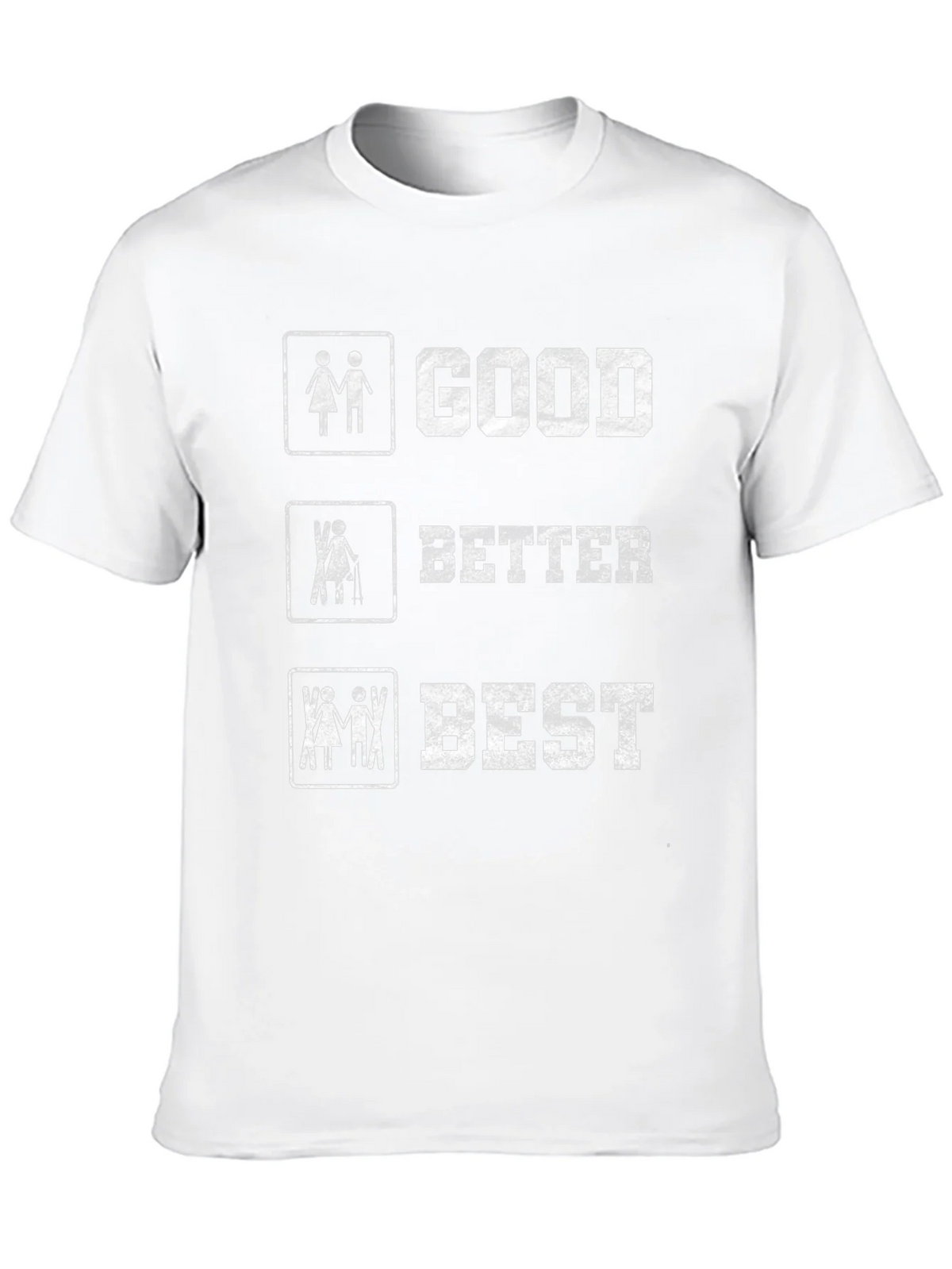 Skiing Humor T-Shirt - Good Better Best