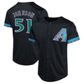 Arizona Diamondbacks #51 Randy Johnson Cooperstown Collection Limited Player Jersey - Black Stitched Baseball Jersey
