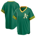 Oakland Athletics Road Cooperstown Collection Team Jersey - Kelly Green Stitched Baseball Jersey