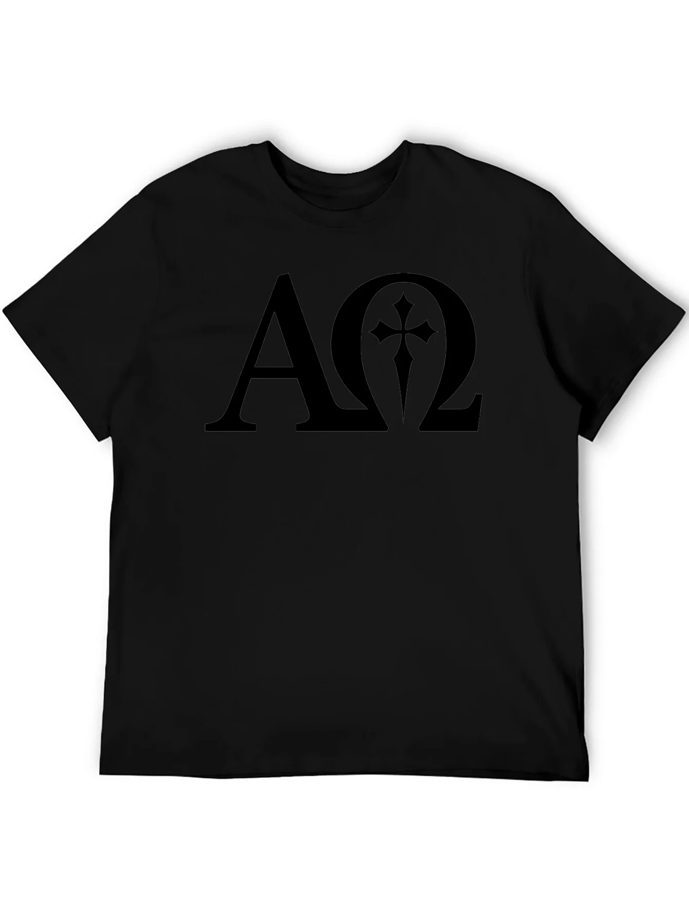 Alpha Omega Cross Graphic T-Shirt