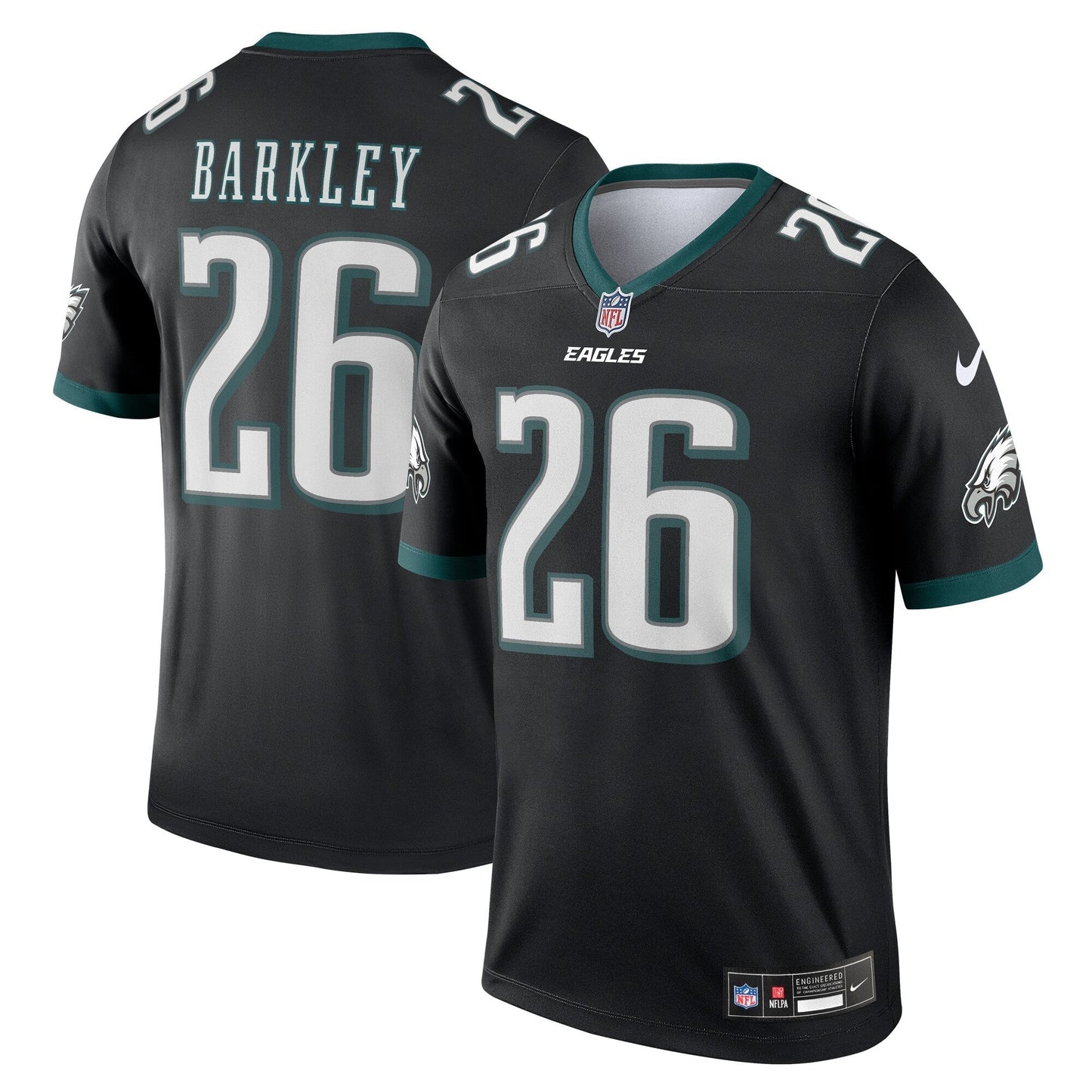 Philadelphia Eagles Saquon Barkley Black Legend Player Performance Top