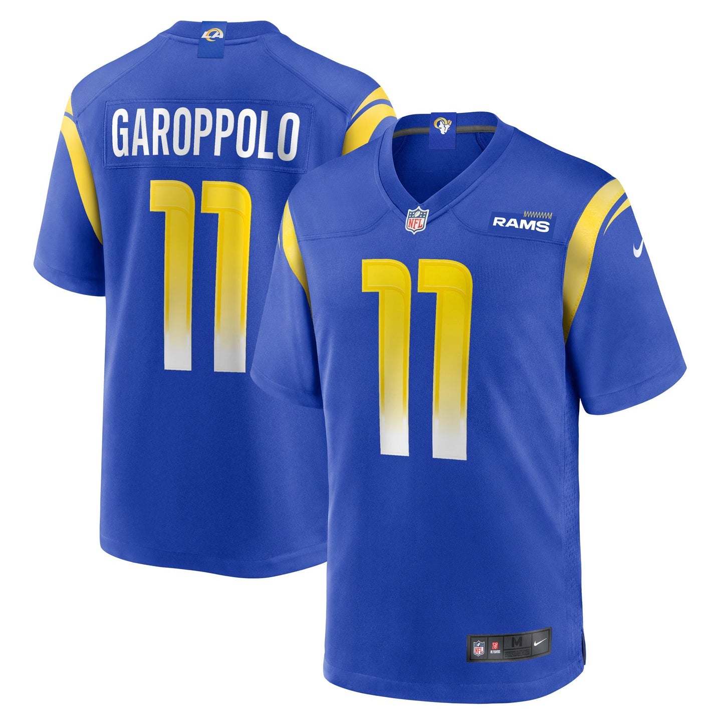 Los Angeles Rams Jimmy Garoppolo Royal Game Jersey